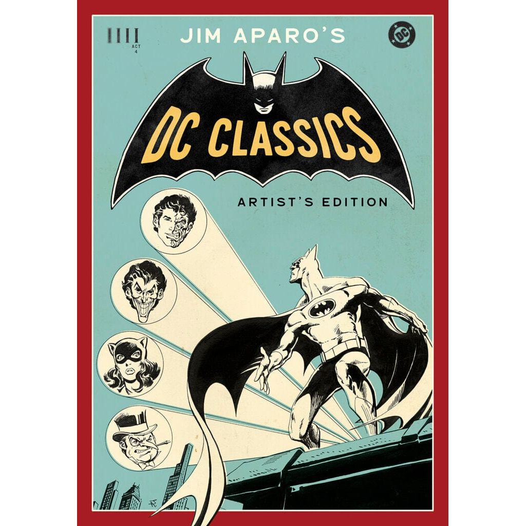 JIM APAROS DC CLASSICS ARTISTS EDITION HC JIM APARO CVR