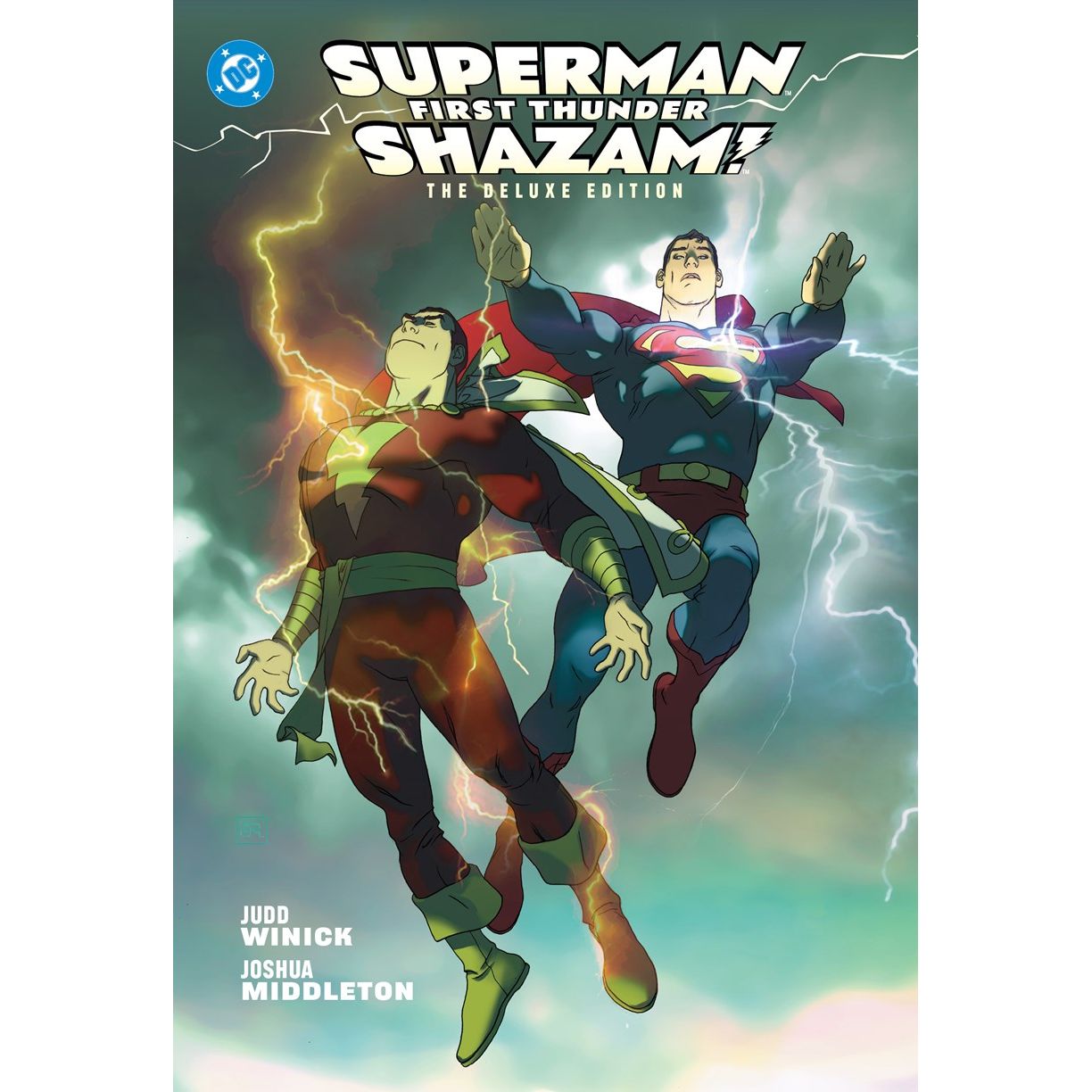 Superman/Shazam!: First Thunder Deluxe Edition (2027 Edition) HC - In Store Date: June 15, 2027