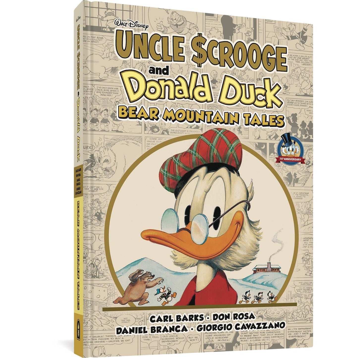 WALT DISNEY UNCLE SCROOGE & DONALD DUCK BEAR MTN TALES HC