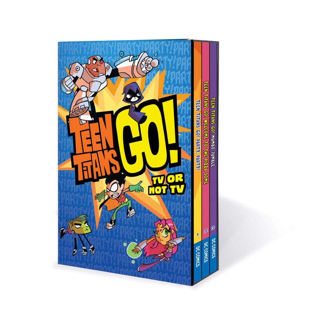 TEEN TITANS GO! BOX SET TPB 1: TV OR NOT TV ON SALE 8/15/23