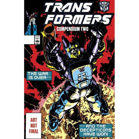TRANSFORMERS COMPENDIUM TP BOOK 2 DIRECT MARKET EXCLUSIVE JIM LEE CVR  In-Store Date: 10/8/2025 (Copy)