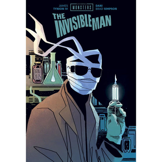 UNIVERSAL MONSTERS THE INVISIBLE MAN HC In-Store Date: 3/25/2026