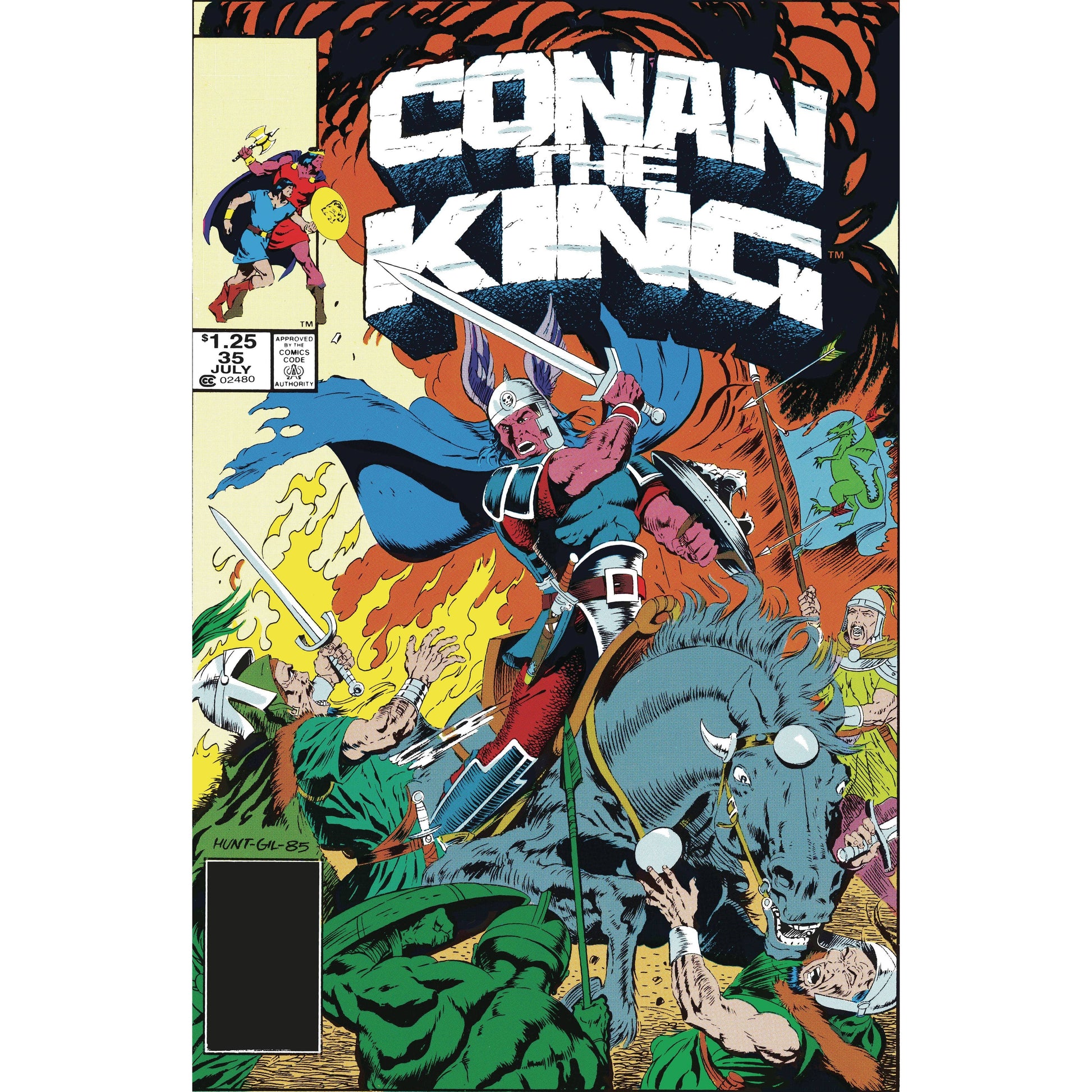 King Conan: The Original Comics Omnibus Vol. 2 DM Edition