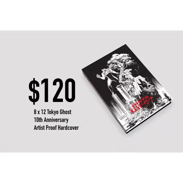 Tokyo Ghost Artist Proof Standard HC KIckstarter Exclusive Estimated March 2026