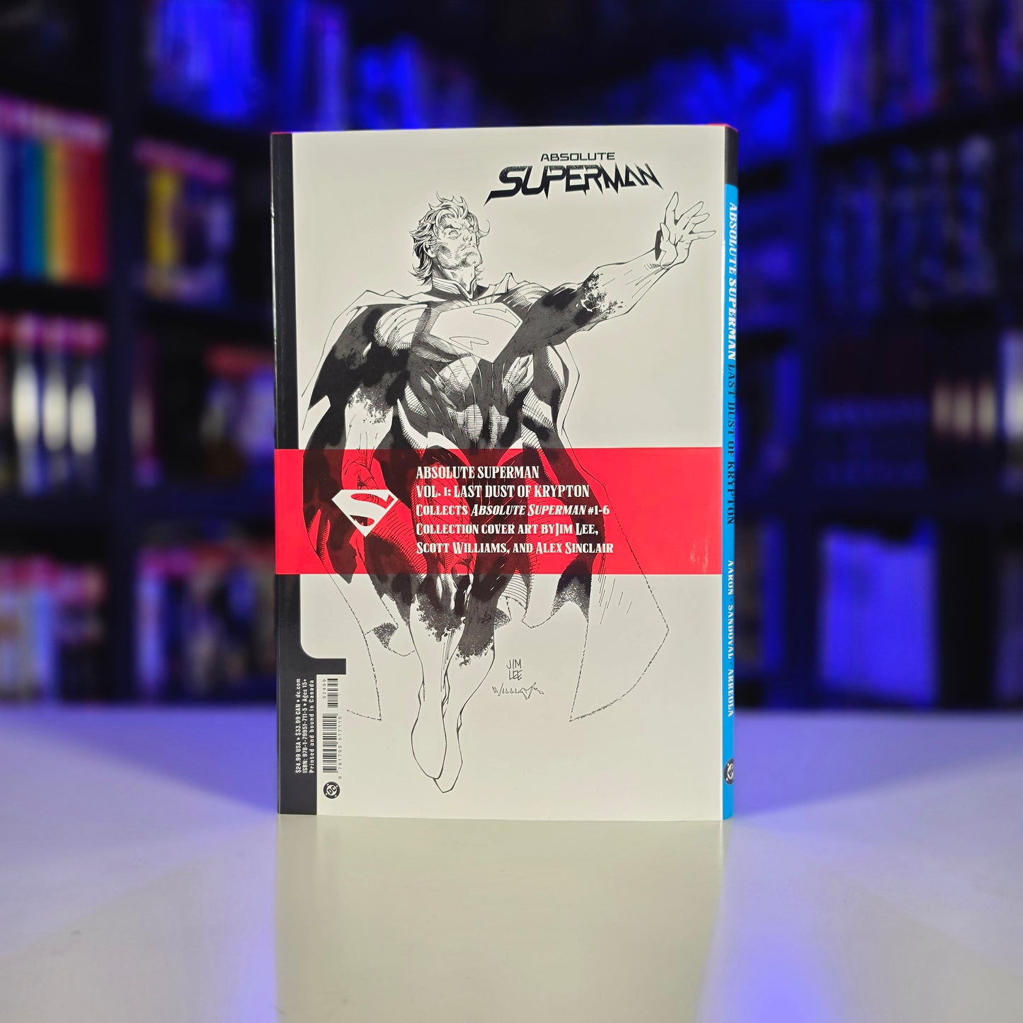 FCBD 2026 - ABSOLUTE SUPERMAN HC VOL 01 LAST DUST OF KRYPTON JIM LEE VARIANT