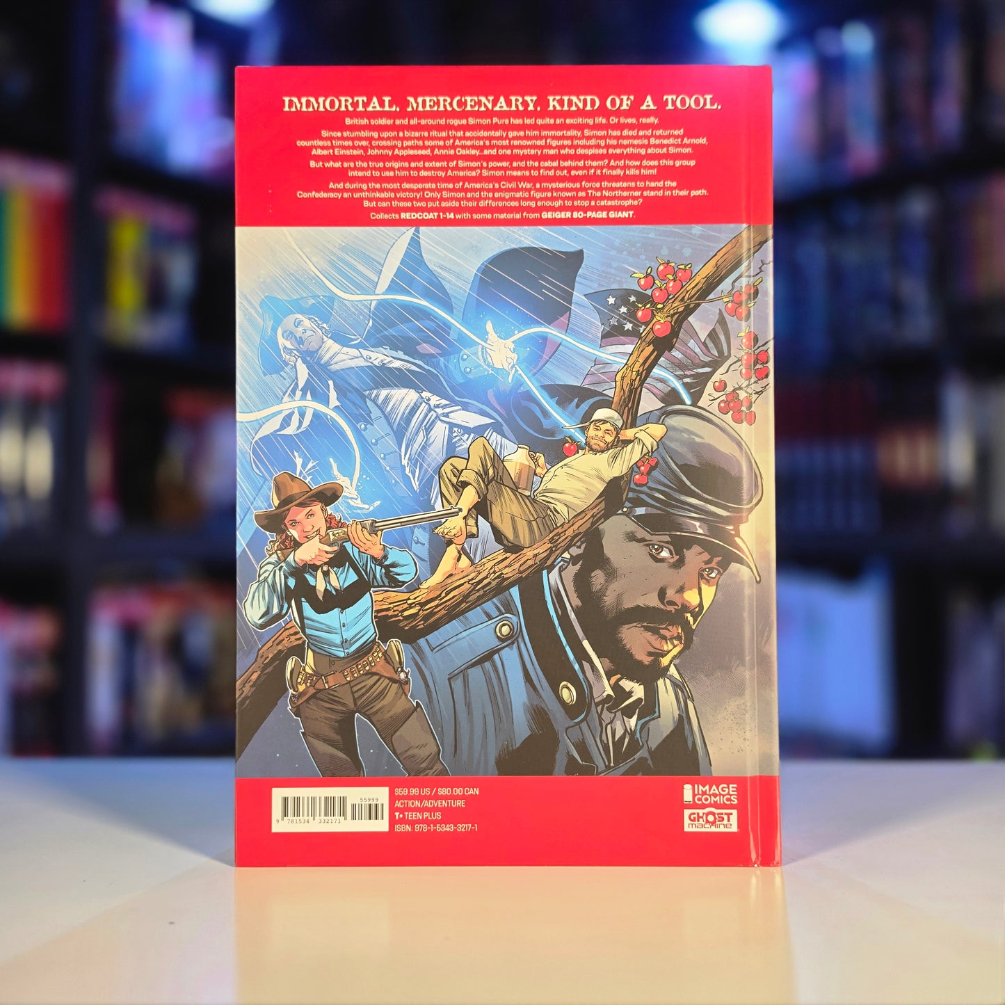 REDCOAT DLX HC BOOK 01