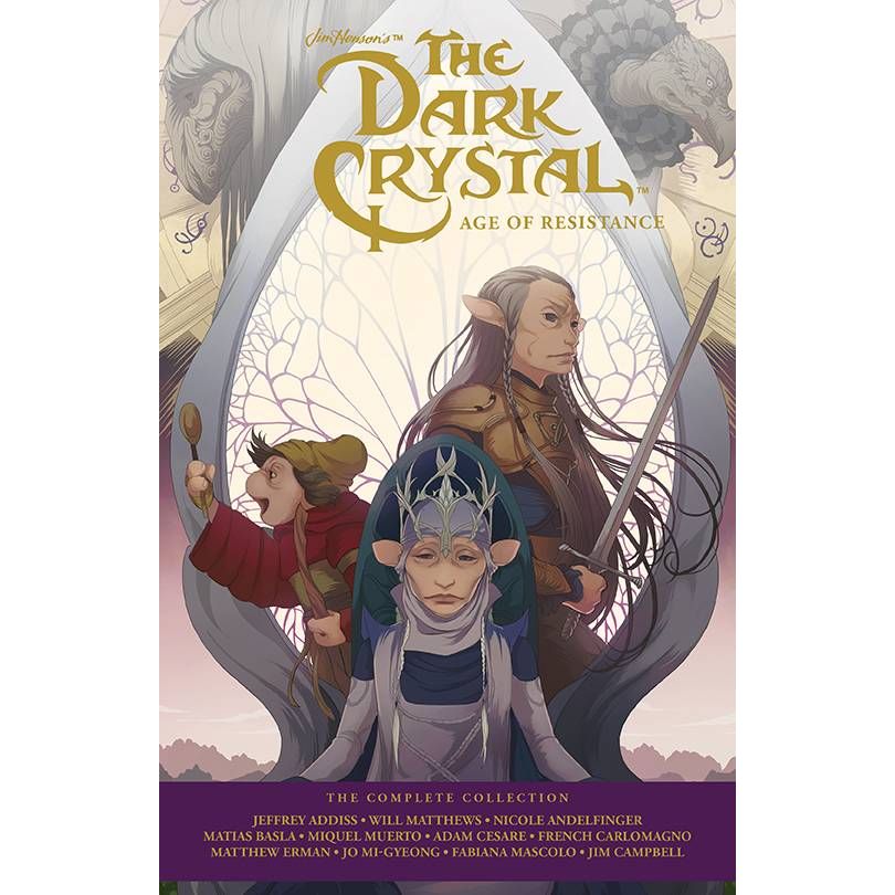JIM HENSON DARK CRYSTAL AGE OF RESISTANCE COMP COLL HC