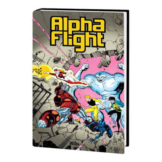 ALPHA FLIGHT BY MANTLO & LEE OMNIBUS HC JIM LEE COVER