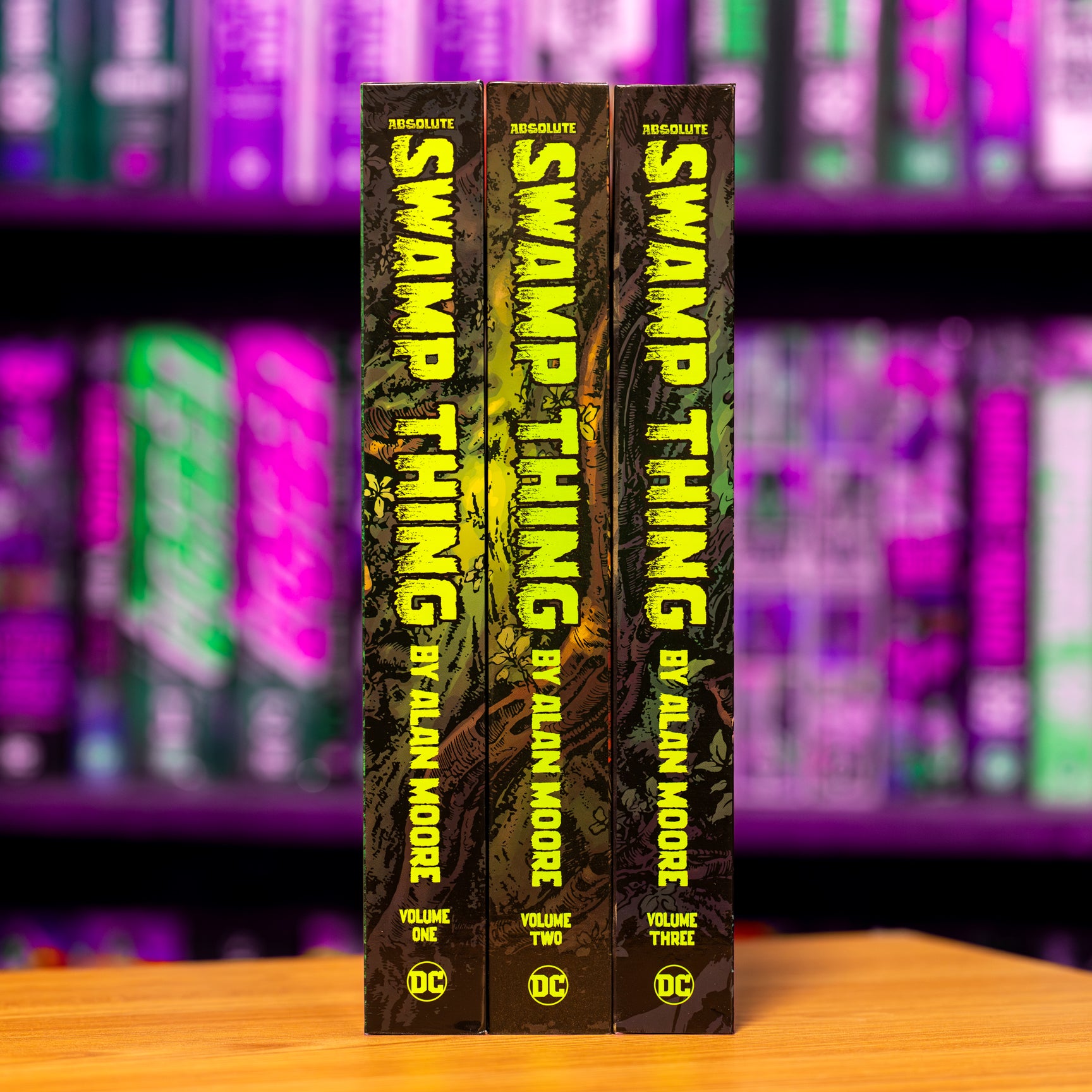 Absolute Swamp Thing by Alan Moore Complete Hardcover Bundle Vol. 1–3