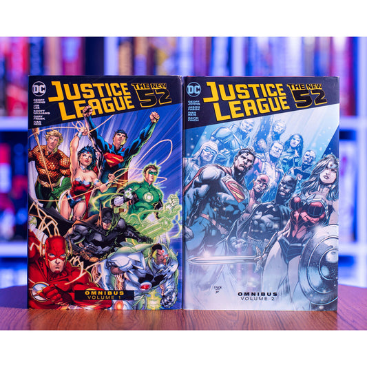 Justice League: The New 52 Omnibus Vol. 1 and 2 Bundle by Geoff John's