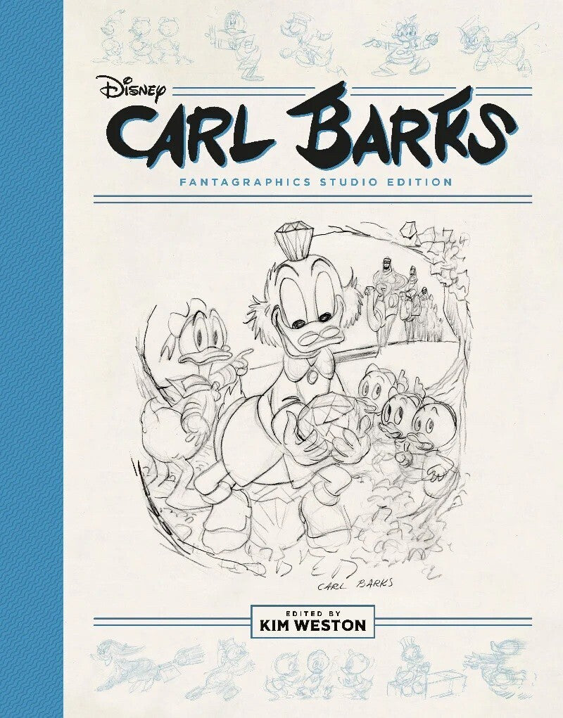 Carl Barks Pencils and Storyboards HC King Scrooge the First and Other Stories: The Fantagraphics Studio Edition - On Sale Date: Sep 16, 2026