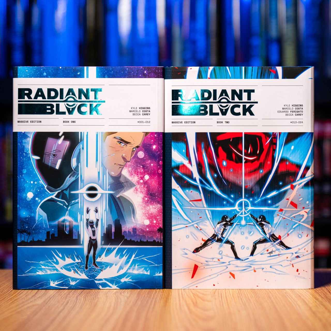 Radiant Black Massive Edition Volumes 1 & 2 Panel Bound Exclusive Bundle