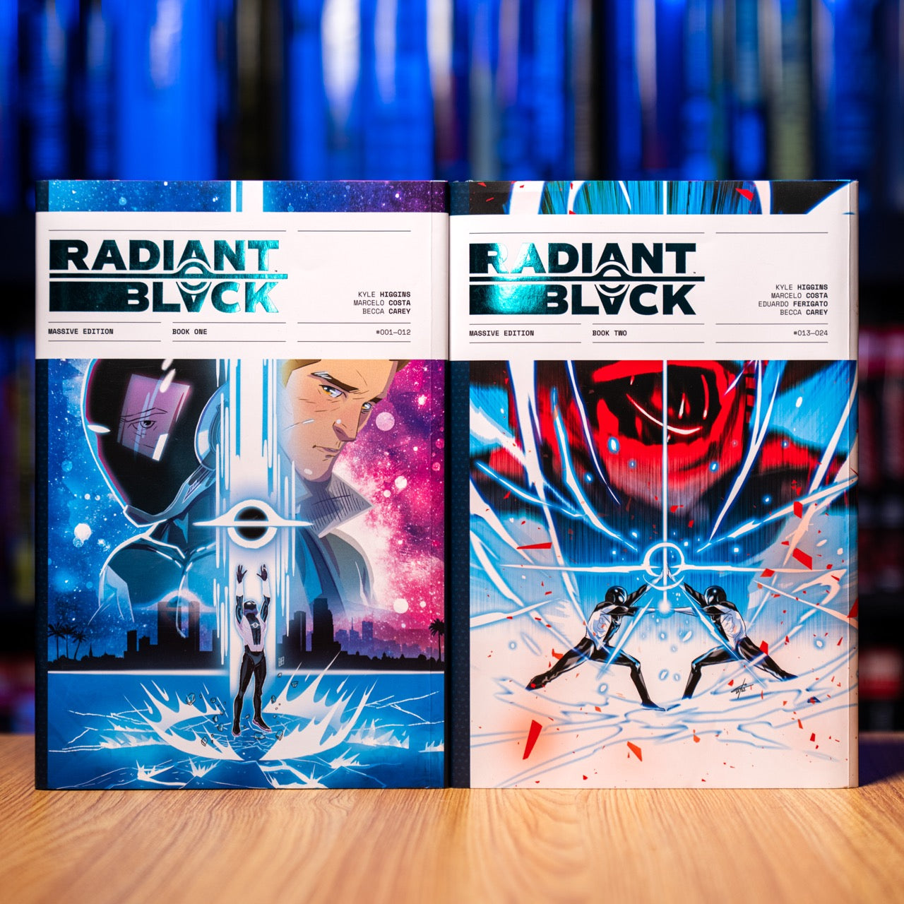 Radiant Black Massive Edition Volumes 1 & 2 Panel Bound Exclusive Bundle