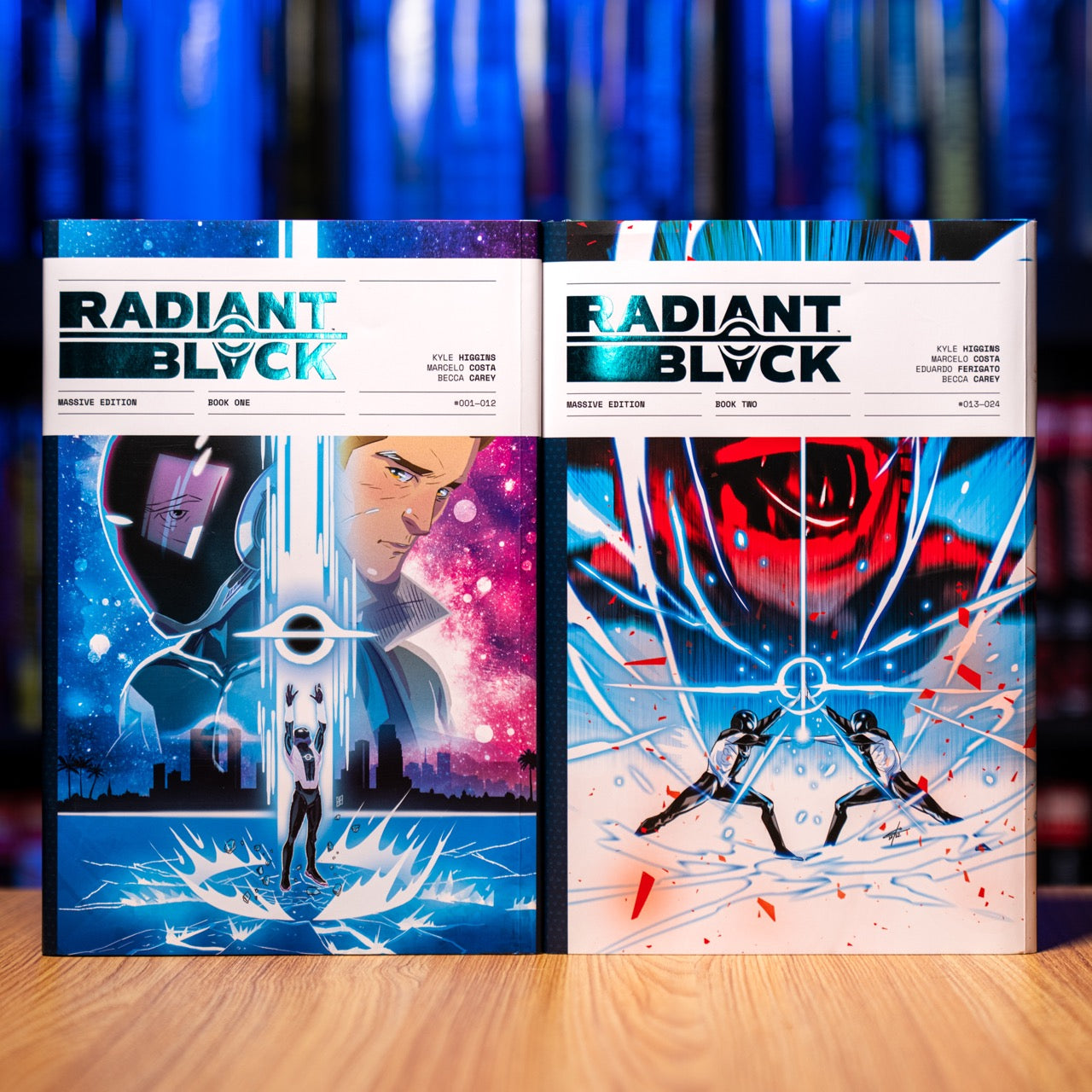 Radiant Black Massive Edition Volumes 1 & 2 Panel Bound Exclusive Bundle