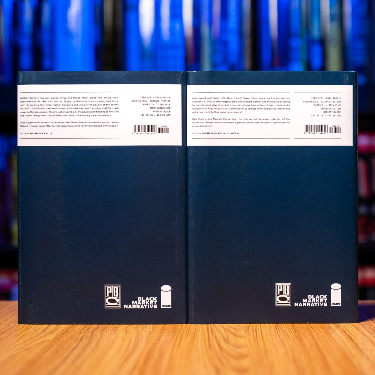 Radiant Black Massive Edition Volumes 1 & 2 Panel Bound Exclusive Bundle
