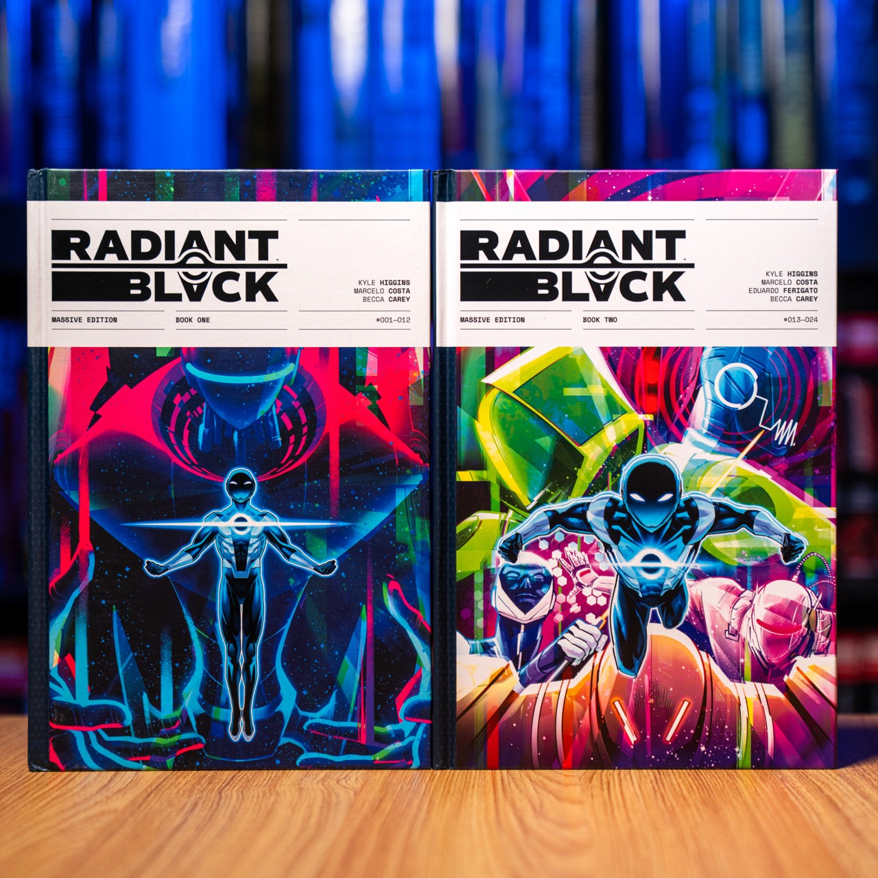 Radiant Black Massive Edition Volumes 1 & 2 Panel Bound Exclusive Bundle