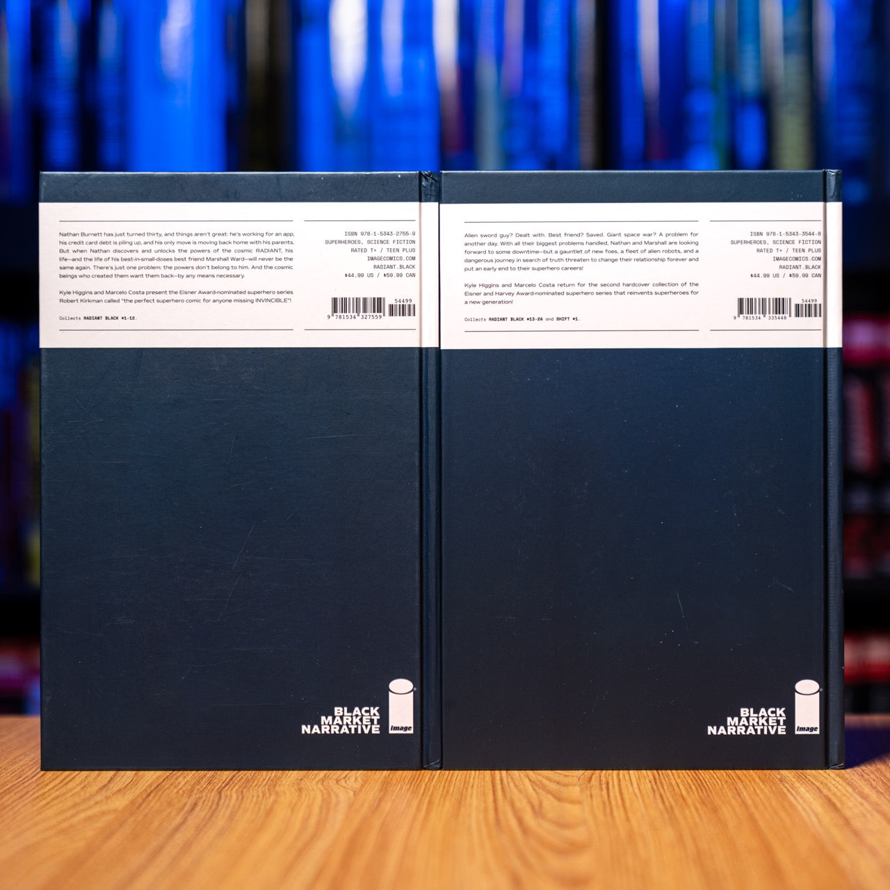 Radiant Black Massive Edition Volumes 1 & 2 Panel Bound Exclusive Bundle