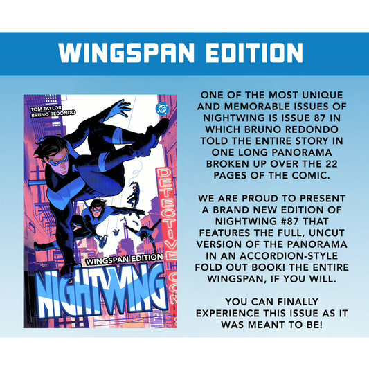 Nightwing #87 Wingspan Edition Hardcover Kickstarter