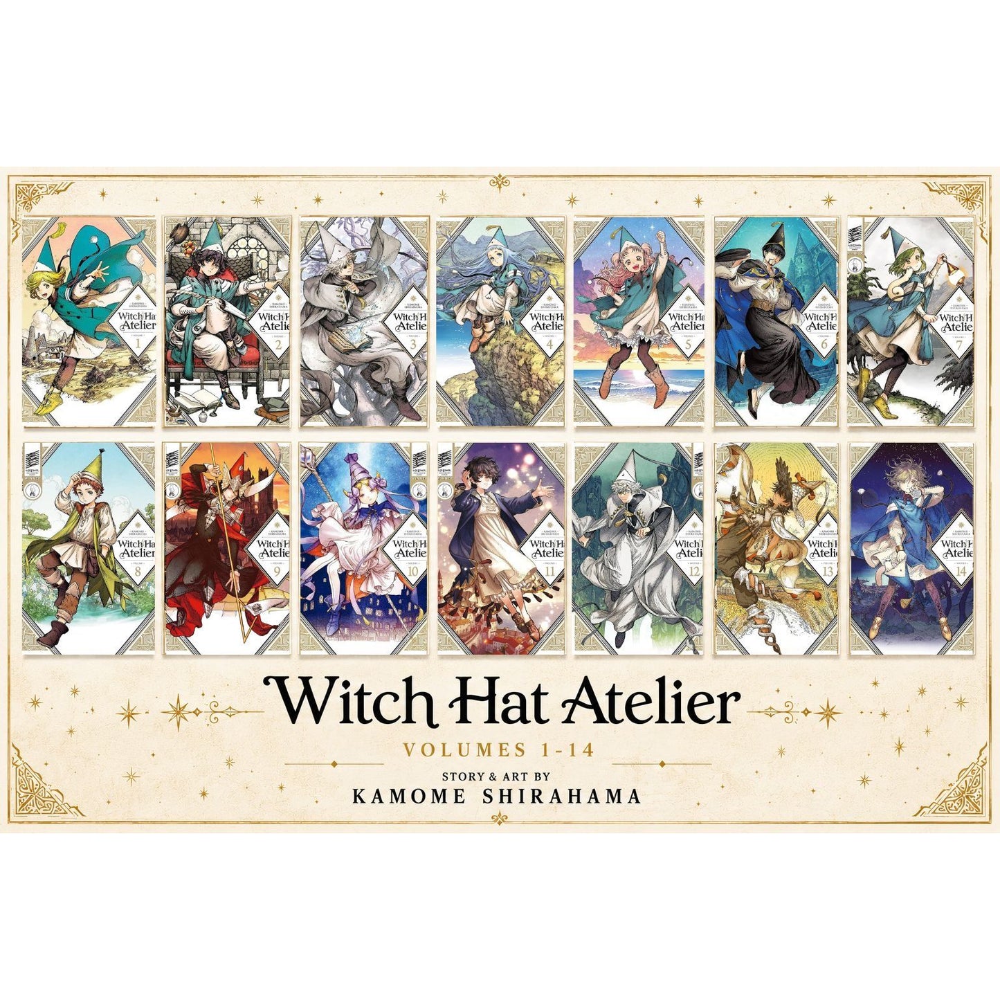 Witch Hat Atelier 1-14 TPB BUNDLE